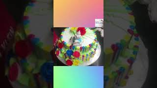 Awesome Rainbow Cake Decorating Tutorials #shorts #cakedecorating #CakeDesigns #rainbowcake