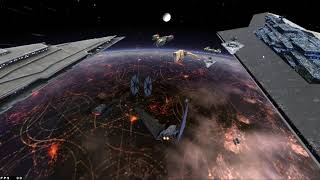 SWGoH - Finalizer (4* Tie Echelon) vs 6* Executor (burned cooldowns)