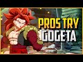 DBFZ ▰ Pros Try Gogeta - This Character Is Godlike【Dragon Ball FighterZ】