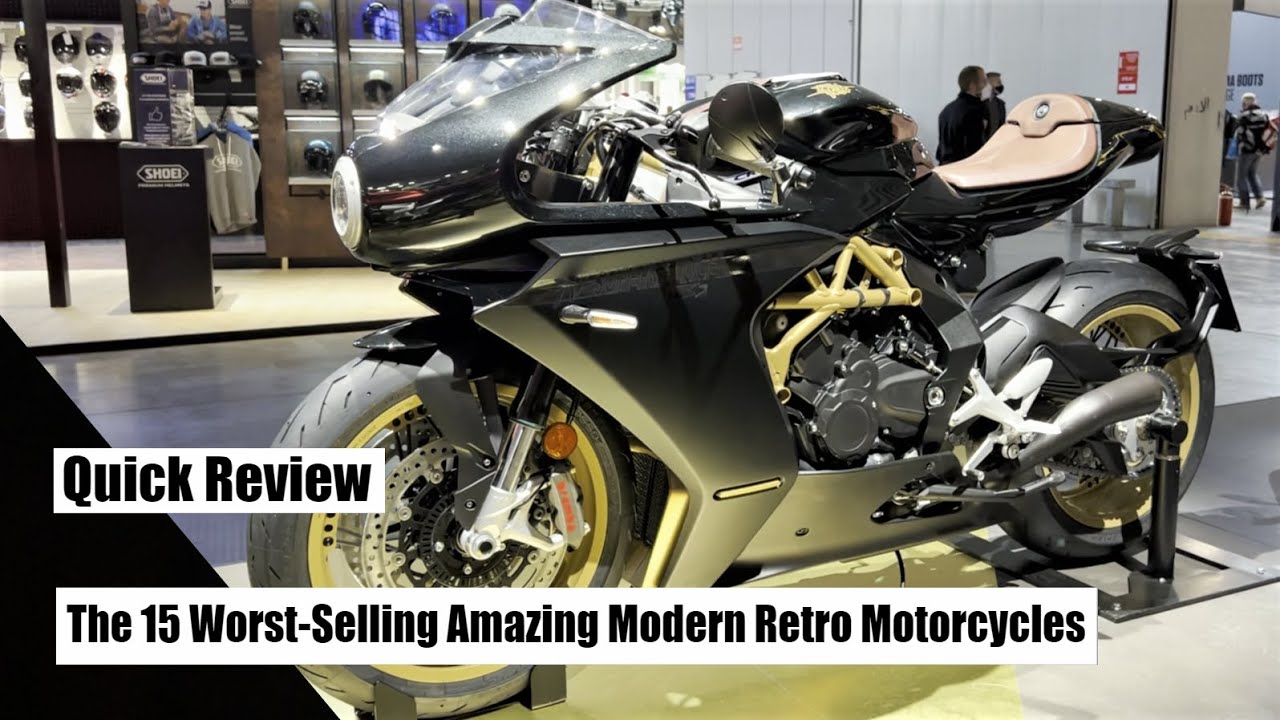 2022 The 15 WorstSelling Amazing Modern Retro Motorcycles Quick