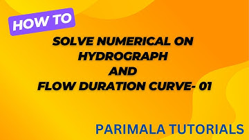 Numerical on Hydrographs and Flow Duration Curve_Renewable Energy_01