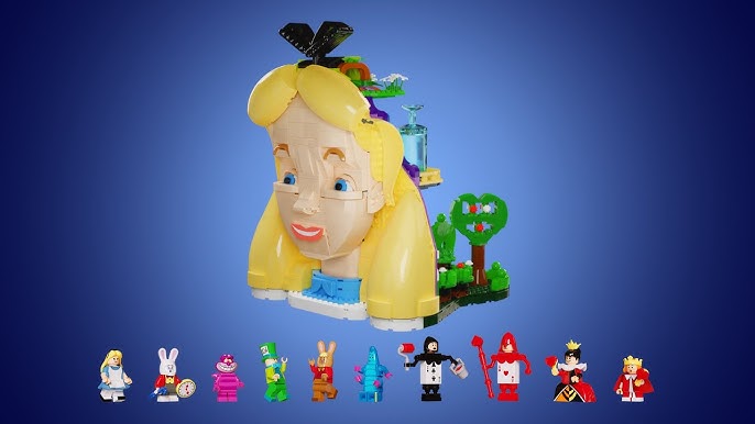 WEKKI™ 3D Fairy Tale Books Bricks · Alice in Wonderland（Free