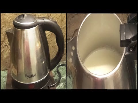 Milk Boil in Electric Kettle