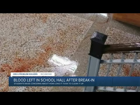 Richmond parents upset after students discover bloody hallways: 'It was sickening'
