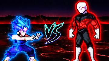 Vegito SSB V3 OP VS Jiren OP (all form) in Jump Force Mugen 😱