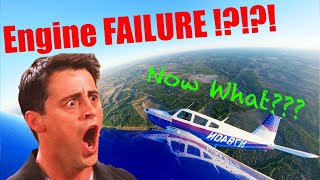 Engine Failure in FLIGHT! Piper Cherokee 180