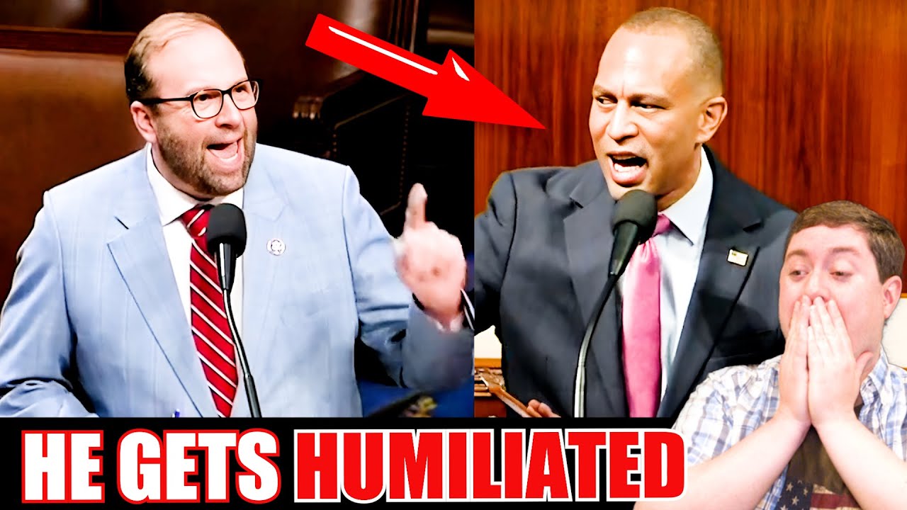 Pissed off Jason Smith SHUTS DOWN theatrical Hakeem Jeffries right to his face