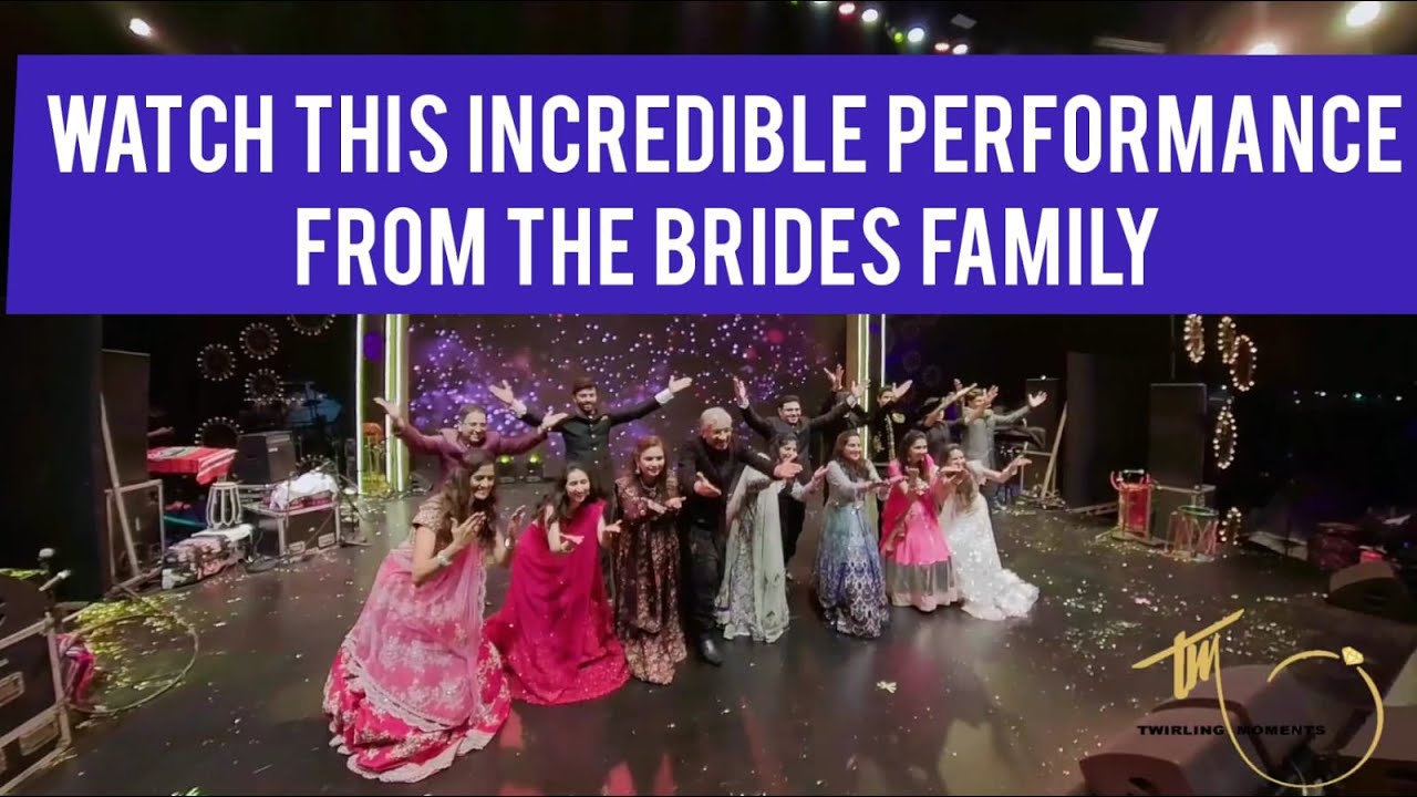 Incredible Brides Familys Performance  Medley  By Twirling Moments