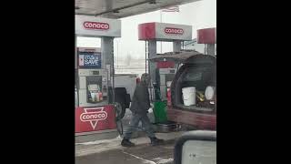 Splash filling a plastic 5 gallon bucket in winter time = Next Lottery Winner @SAFTENG1