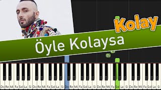 Mabel Matiz - Öyle Kolaysa - Kolay Piyano Nasıl Çalınır Resimi