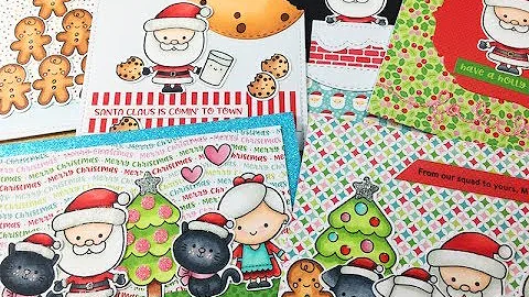 10 Cards 1 Kit | SSS December Card Kit | Doodlebug Milk and Cookies | Part 2