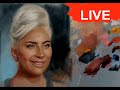 Live Painting session - Lady