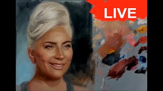 Live Painting session - Lady