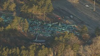 Kingda Ka roller coaster brought down by implosion