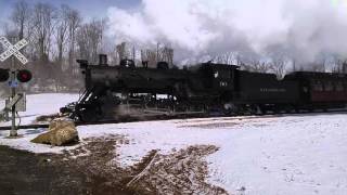 Strasburg 90 westbound on a friged day