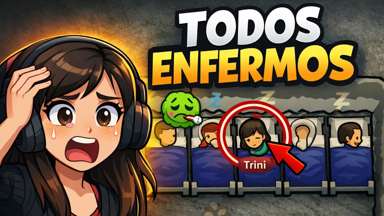 RimWorld + CrowdControl #8 | Colonos enfermos, peleas absurdas y un múfalo furioso