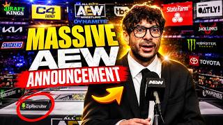 MASSIVE AEW Announcement! AEW Star Gets Added Contract Time & More WWE News!