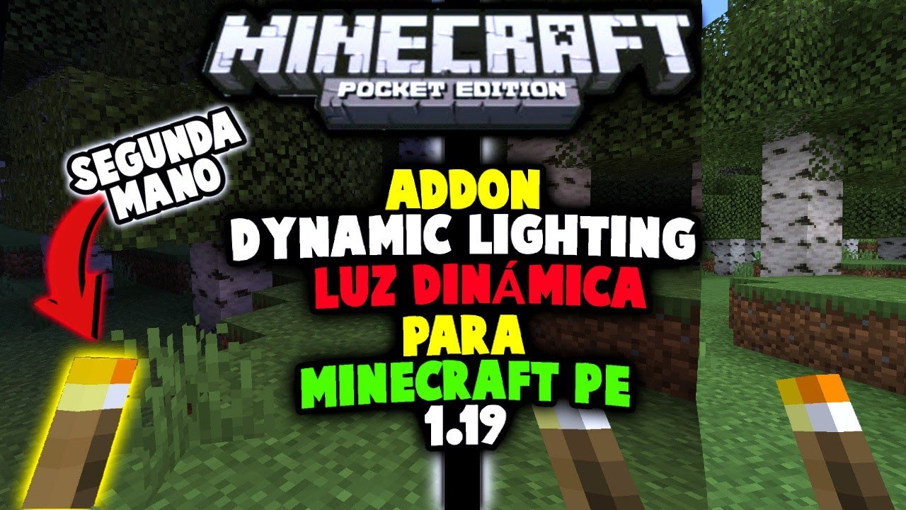 Dynamic Lighting [ Luz Dinámica ] Addon Para Minecraft PE 1.19 | Best ...