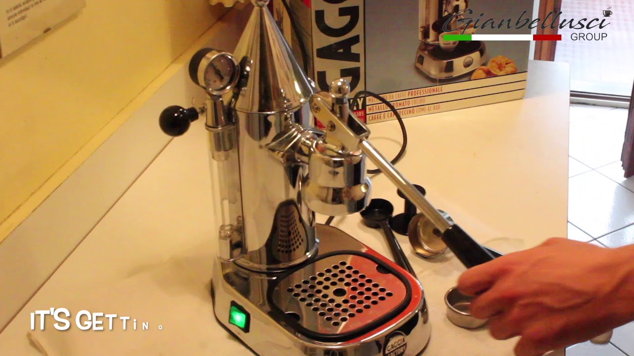 MACHINE NEW TEST Gaggia G106 professional YouTube