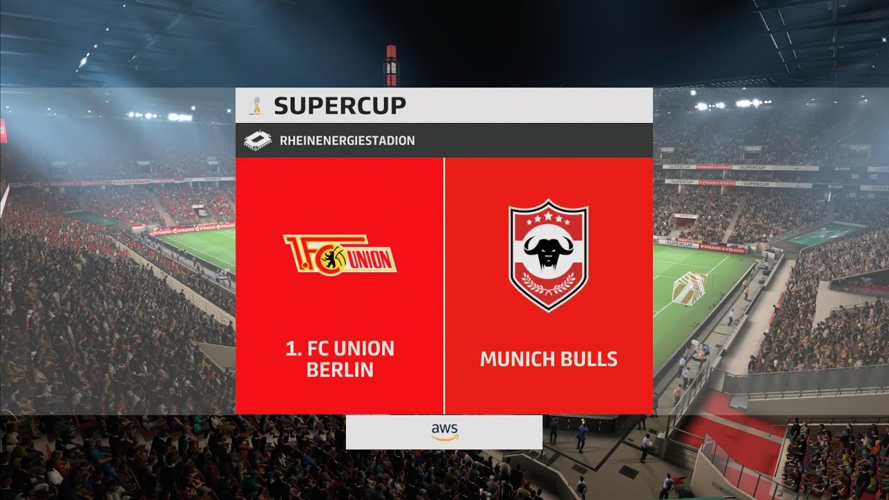 1. FC UNION BERLIN VS MUNICH BULLS| DFL Supercup 