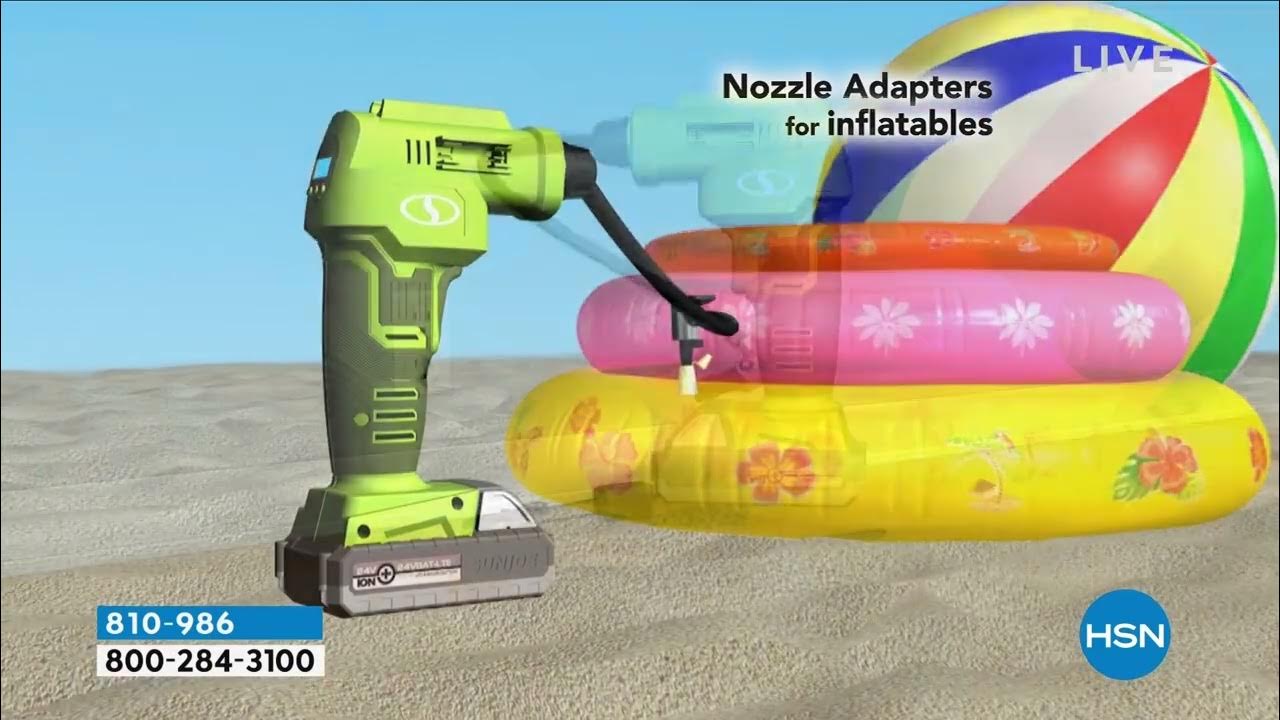 Sun Joe 24Volt 1.5Ah Cordless Air Compressor YouTube