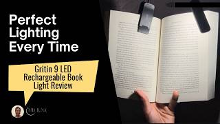 A Must-Have for Book Lovers – Gritin 9 LED Rechargeable Book Light Review