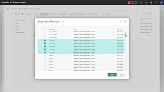 ENG24032837 Setting up Replicate Master Data for Items, Customer, Vendors and other basic tables