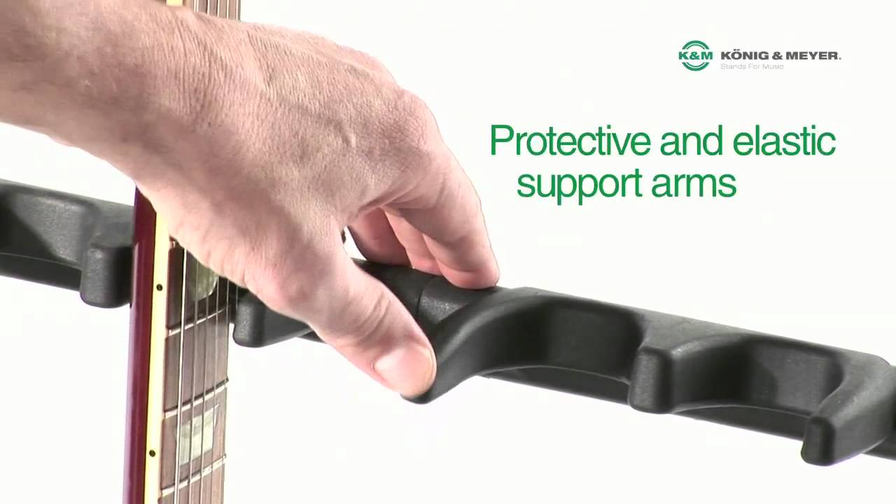 17515 Guardian 5 guitar stand   black