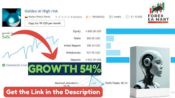 Goldex AI MT4 EA – Smart Gold Trading Robot  (XAUUSD M5)