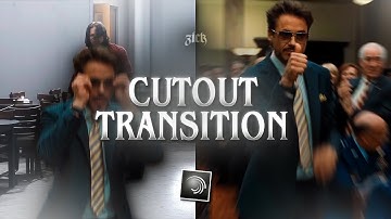 Popular Cutout Transition ; Alight Motion