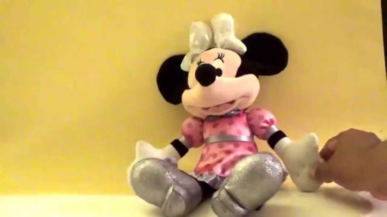 minnie mouse tickled pink plush