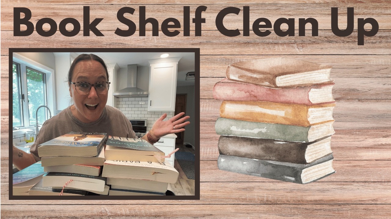 Bookshelf Clean Out - YouTube