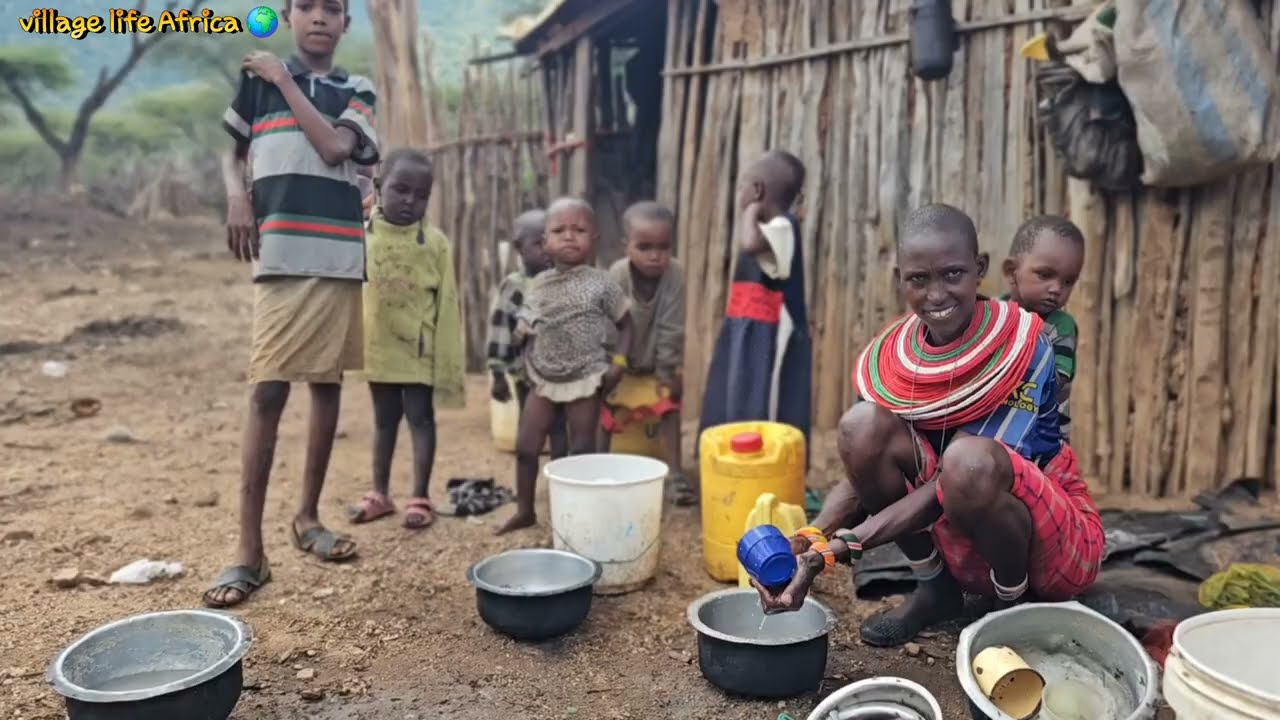 Life in The Hiden hills of African Hidden Villages