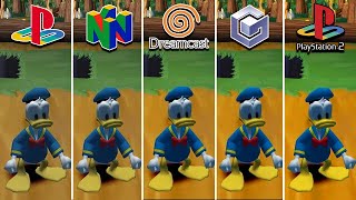 Donald Duck: Goin' Quackers (2000) PS1 vs N64 vs Dreamcast vs Gamecube vs PS2 (Which One is Better?)