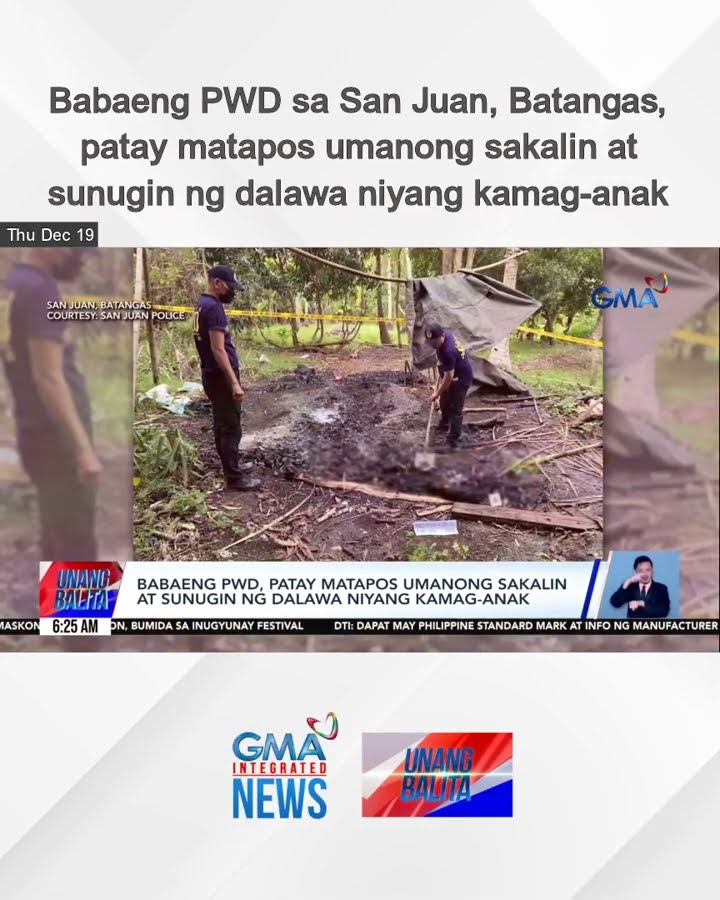 Babaeng PWD sa San Juan, Batangas, patay matapos umanong sakalin at sunugin ng... | Unang Balita