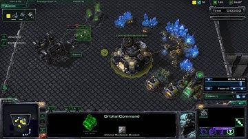 SC 2 Three Rax +1 attack - Terran Build order - noob Tutorials
