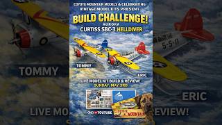 BUILD CHALLENGE: Aurora SBC-3 Helldiver | Coyote Mountain Models x Celebrating Vintage Model Kits