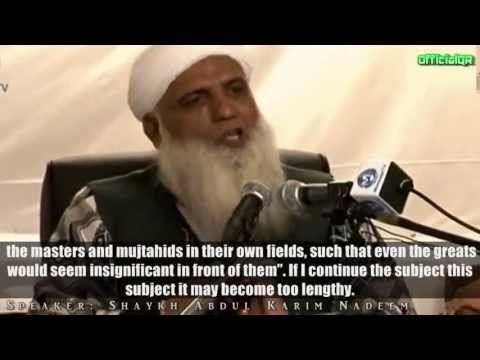 Accomplishments of The Ulema of Deoband - Shaykh Abdul Karim Nadeem ᴴᴰ