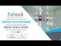 IPO Meet - Fabtech Technologies Cleanrooms Limited