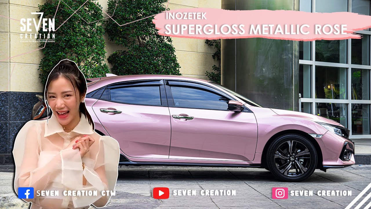 INOZETEK : SUPERGLOSS METALLIC ROSE - YouTube
