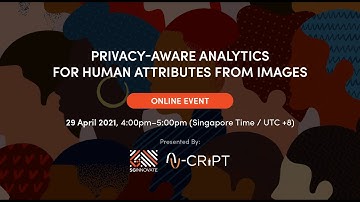 Privacy-aware Analytics for Human Attributes from Images