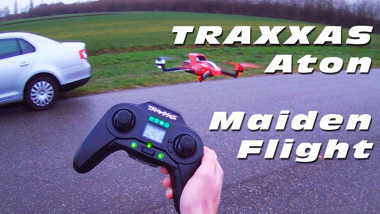 Traxxas Aton RTF Brushless Quadcopter - Maiden Flight! :)