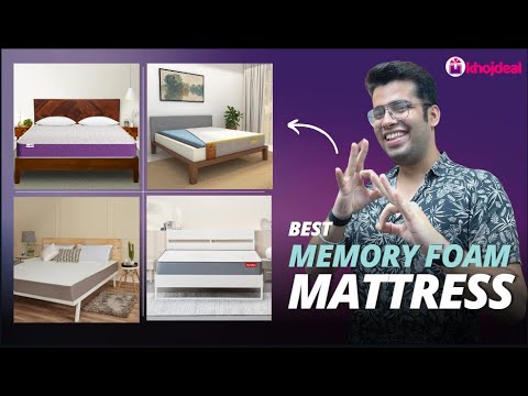 Best Memory Foam Mattress🔥 Top 5 Memory Foam Mattress In India 2023 ✅ Mattresses For