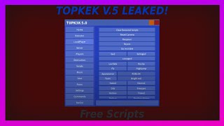 Roblox ServerSide Script Showcase TopKek v.5 [LEAKED]