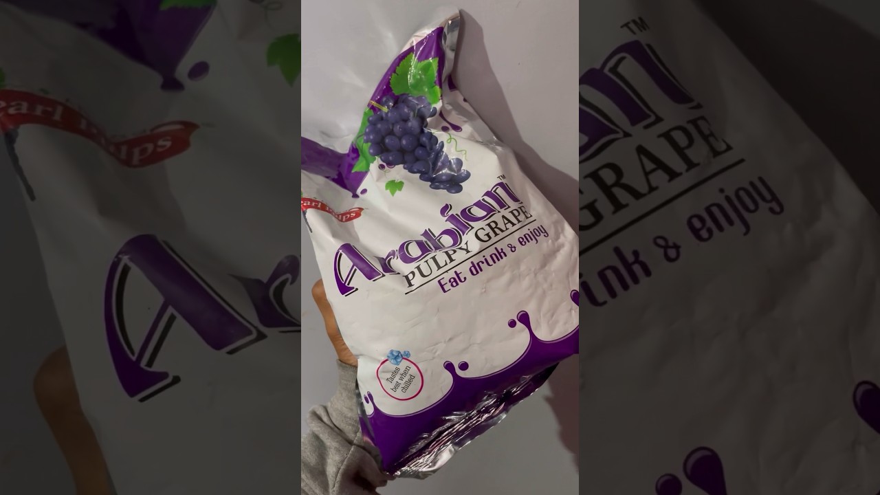 🍇💥Arabian pulpy grape juice try panirkingla⁉️ #shorts #ytshorts #grapejuice