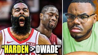 &quot;DWADE was NEVER on James Harden&#39;s level in his NBA career&quot;