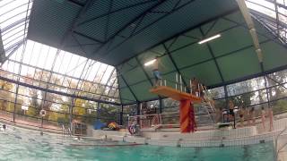 Swimming pool Splash Diving 2012 Switzerland GoPro