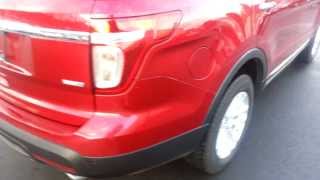 2013 EXPLORER XLT RUBY RED METALLIC TINTED CLEARCOAT
