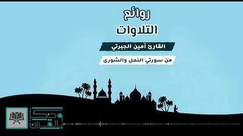 القارئ أمين الجبرتي • تلاوة مؤثرة جداً لشبيه الشيخ #ماهر_المعيقلي
