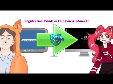 Registry From Windows Embedded CE 6.0 In Windows XP. - YouTube